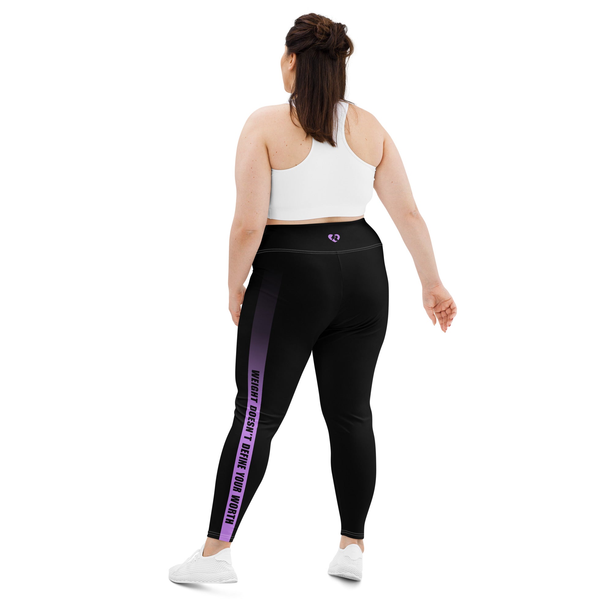 Jaime's "Weight Doesn't Define Your Worth" Leggings | Plus Size